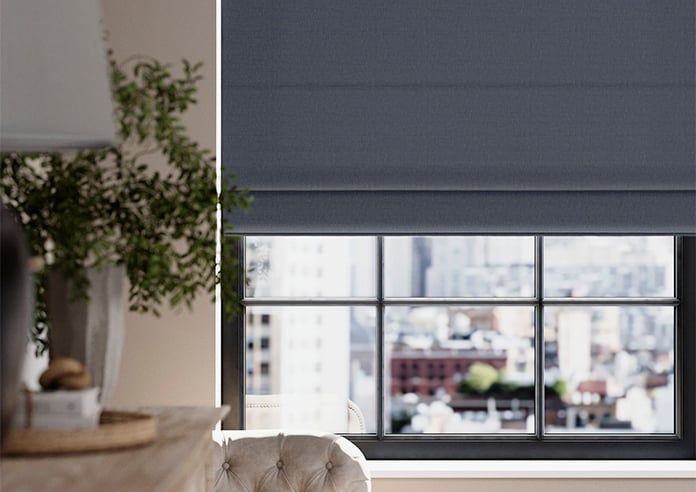 Geneva, Deep Harbour - Twist&Fit Roman Blind - Image 5